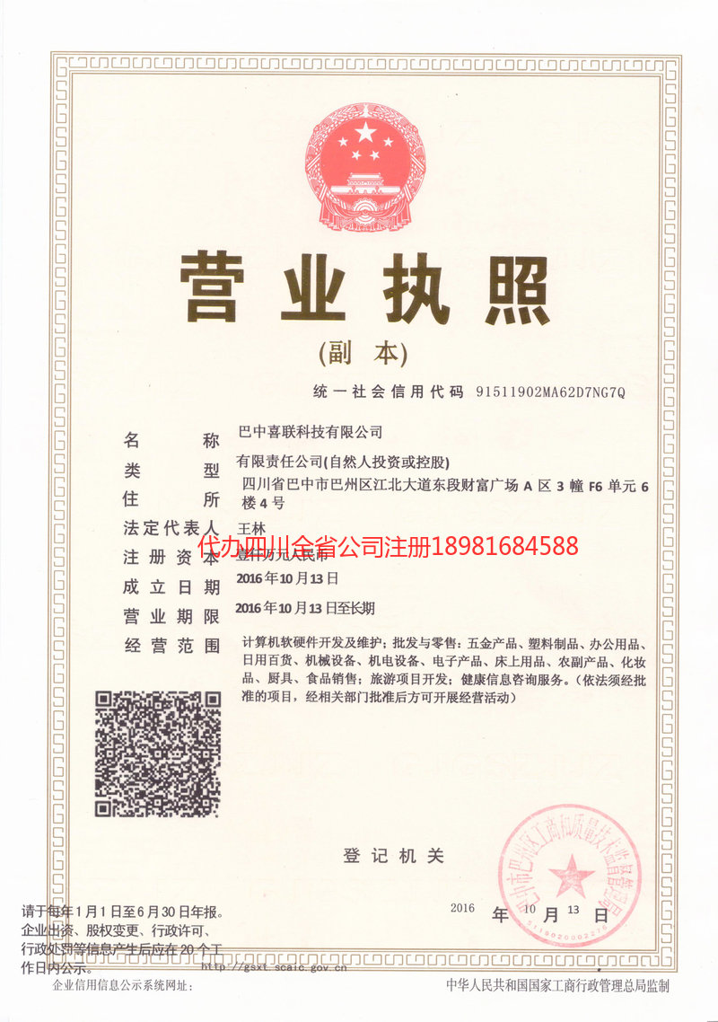 攀枝花攀枝花喜联科技有限公司